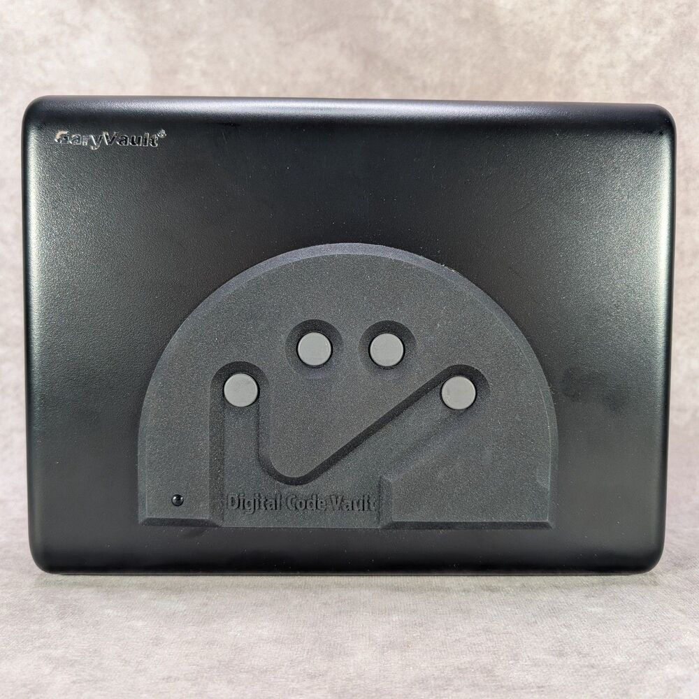 GaryVault Digital Code Vault Portable Handgun Safe Security Cable Keys Manual